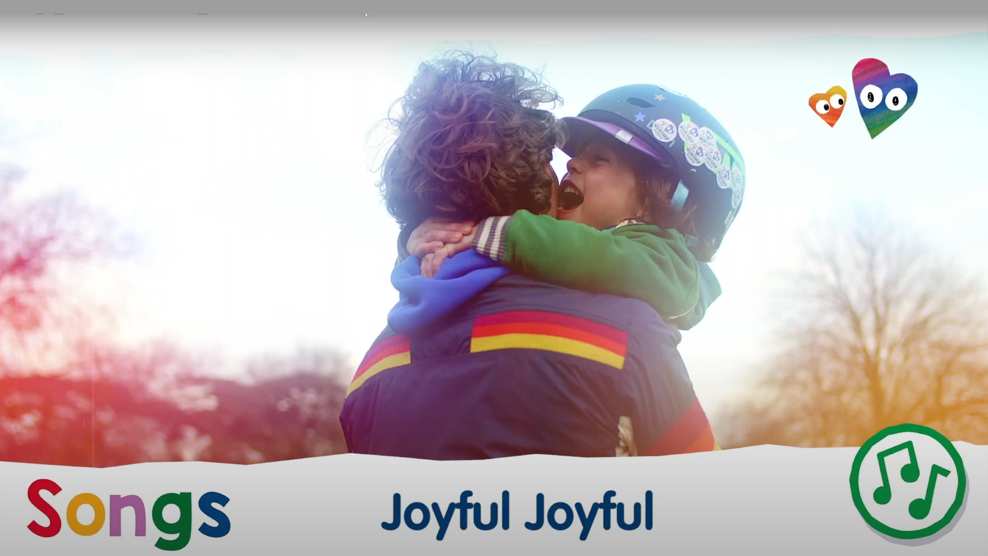 Joyful, Joyful: Children’s Christian song lyric video by the Little