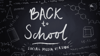 Back to School social media
