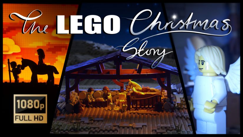 Lego Christmas video 1080P