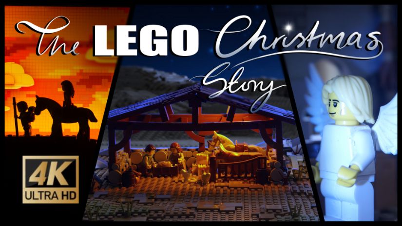 Lego Christmas video 4K