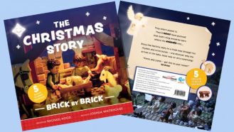 Front and back cover of the Christmas Book