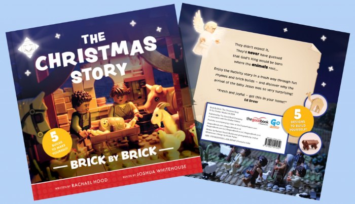 Front and back cover of the Christmas Book