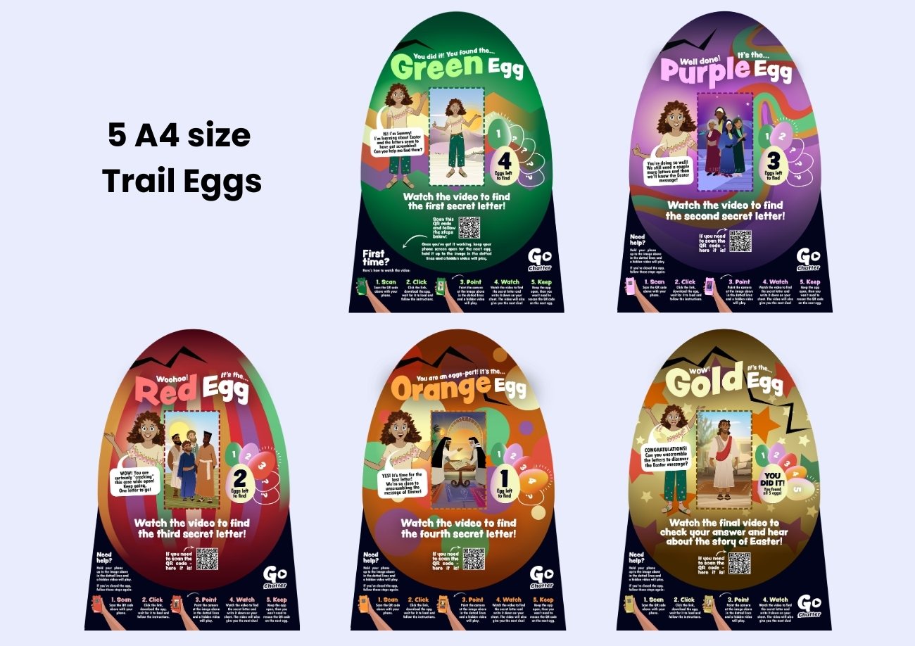 The 5 Eggs in the Trail