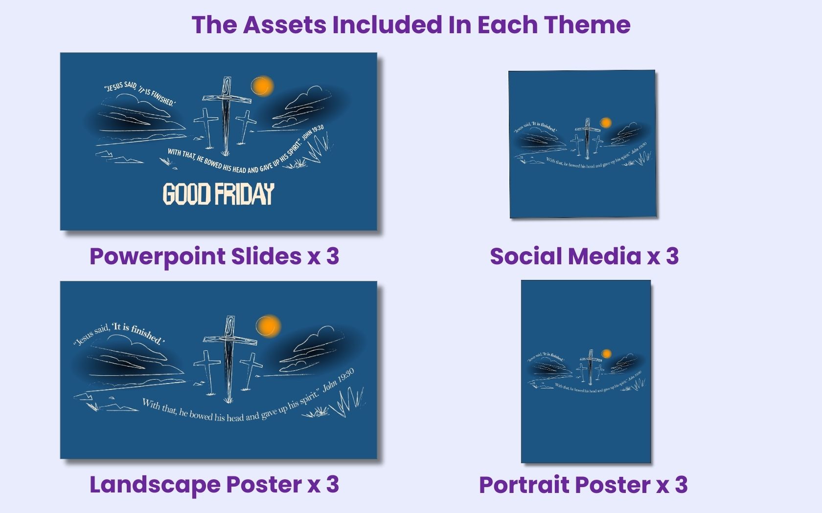 Easter Media Bundle Assets