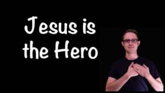 Video thumbnail of Jesus is the Hero music video