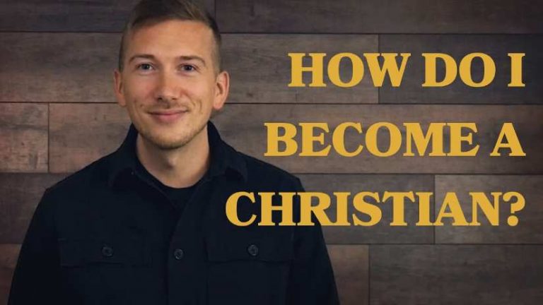 How do I become a Christian?