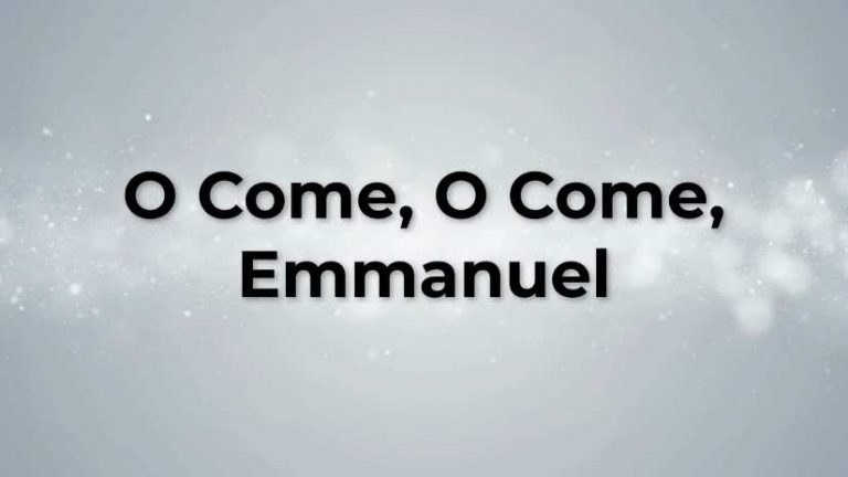 O Come O Come Emmanuel (Light)