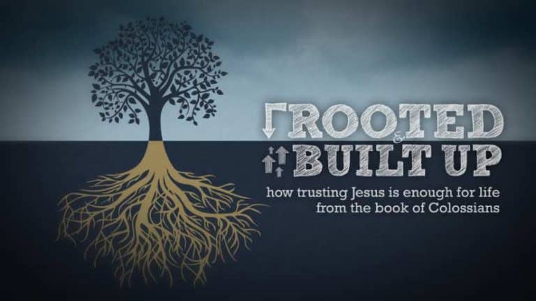 Rooted and Built Up: Colossians Series Intro