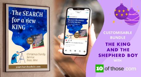 The King and the Shepherd Boy Service Bundle