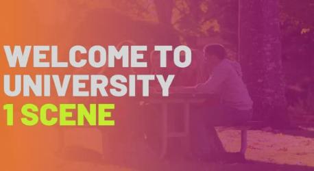 Welcome To University – Scene 1 Template