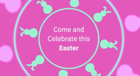 Spinning Easter Invite
