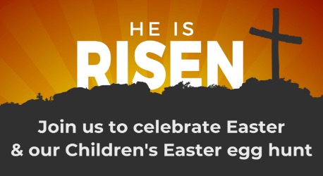 Easter – He Is Risen: Church Service Advert