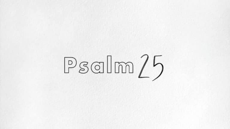 Psalm 25