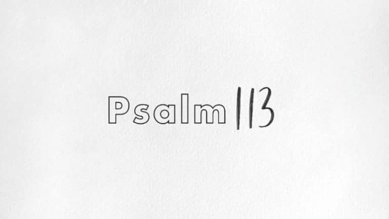 Psalm 113