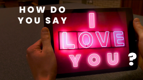 How do you say ‘I love you’?