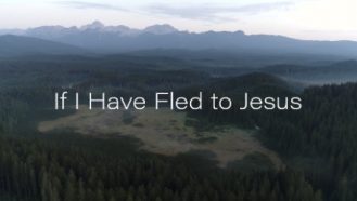 If I have fled to Jesus