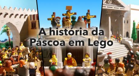 A história da Páscoa em Lego