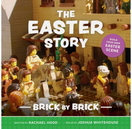 The Easter Story Brick by Brick book cover - LEGO Easter story
